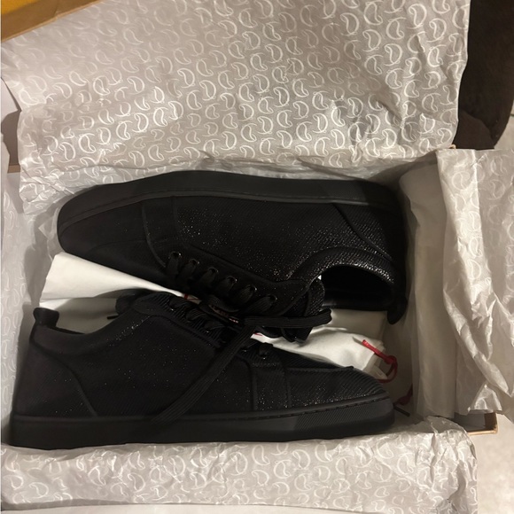 Christian Louboutin Black Sneakers